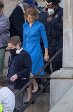 JESSICA BIEL as Candy Montgomery for Her TV Mini-series Candy in Decatur 02/15/2022