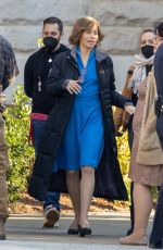 JESSICA BIEL as Candy Montgomery for Her TV Mini-series Candy in Decatur 02/15/2022