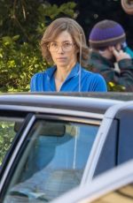 JESSICA BIEL as Candy Montgomery for Her TV Mini-series Candy in Decatur 02/15/2022