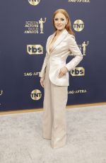 JESSICA CHASTAIN at 28th Annual Screen Actors Guild Awards in Santa Monica 02/27/2022