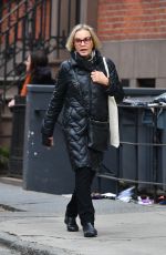 JESSICA LANGE Out and About in New York 02/17/2022
