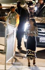 JHENE AIKO Leaves Super Bowl LVI at SoFi Stadium in Inglewood 02/13/2022