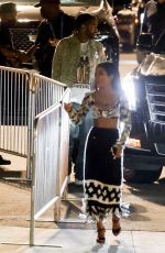 JHENE AIKO Leaves Super Bowl LVI at SoFi Stadium in Inglewood 02/13/2022