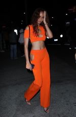 JOAN SMALLS Arrives at The Nice Guy in west Hollywood 02/12/2022