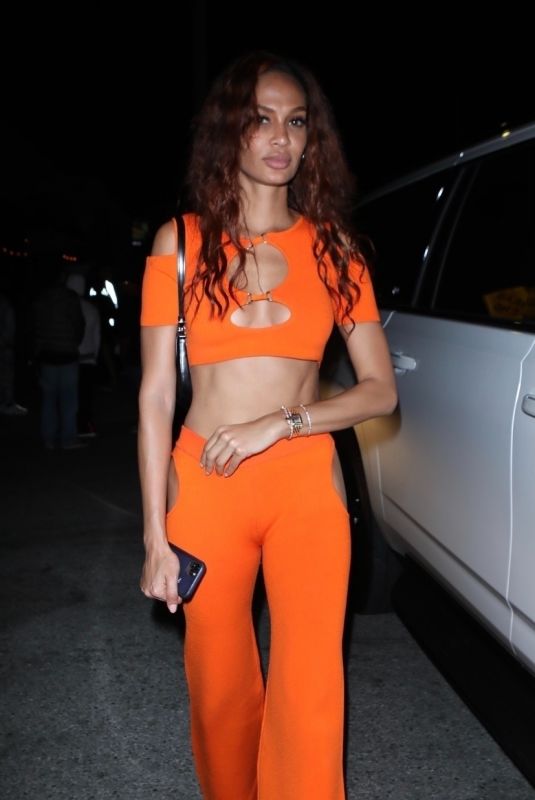 JOAN SMALLS Arrives at The Nice Guy in west Hollywood 02/12/2022