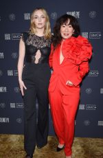 JODIE COMER and SANDRA OH at Killing Eve Season 4 Photocall in Beverly Hills 02/08/2022