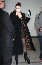 JOEY KING Arrives at Entertainment Tonight in New York 02/08/2022