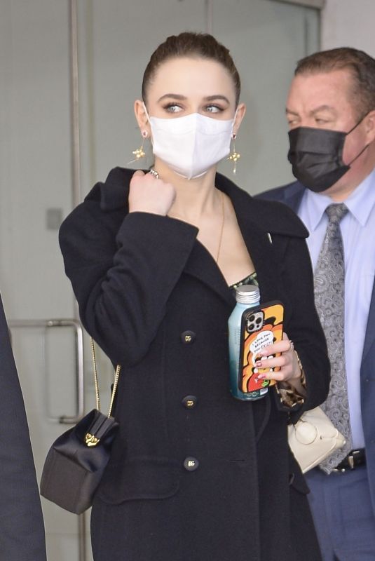 JOEY KING Out and About in New York 02/08/2022
