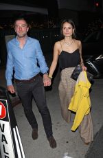 JORDANA BREWSTER and Mason Morfit Out for Dinner in Santa Monica 02/09/2022