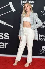 JORDYN JONES at Jackass Forever Premiere in Hollywood 02/01/2022