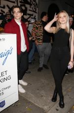 JORDYN JONES Out for Dinner at Craig