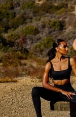 JOSEPHINE SKRIVER and JASMINE TOKES for Joja Activewear, February 2022