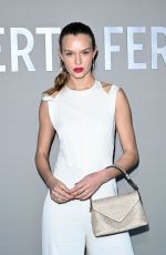 JOSEPHINE SKRIVER at Alberta Ferretti Fashion Show in Milan 02/23/2022