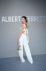 JOSEPHINE SKRIVER at Alberta Ferretti Fashion Show in Milan 02/23/2022