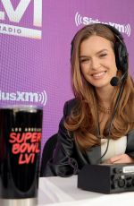 JOSEPHINE SKRIVER at SiriusXM Super Bowl LVI in Los Angeles 02/11/2022