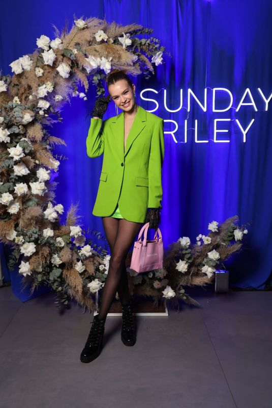 JOSEPHINE SKRIVER at Sunday Riley 5 Stars Discovery Dinner in Milan 02/23/2022