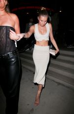 JOSIE CANSECO Leaves Super Bowl Eve at Drake’s Event in West Hollywood 02/12/2022