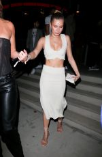 JOSIE CANSECO Leaves Super Bowl Eve at Drake’s Event in West Hollywood 02/12/2022