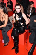 JULIA FOX at Versace Fashion Show at MFW in Milan 02/25/2022