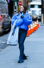 JULIA FOX Out After Confirming Her Split from Kanye West in New York 02/14/2022