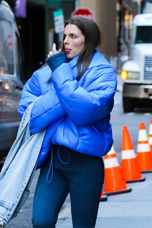 JULIA FOX Out After Confirming Her Split from Kanye West in New York 02/14/2022
