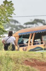 JULIA ROBERTS Arrives on the Set of Ticket to Paradise on Gold Coast 02/16/2022