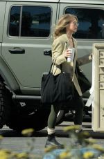 JULIANNE HOUGH heading to a Dance Studio in Hollywood 02/18/2022