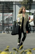 JULIANNE HOUGH heading to a Dance Studio in Hollywood 02/18/2022