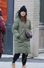 JULIANNE MOORE Out and About in New York 02/16/2022