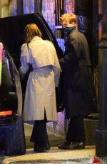 KAIA GERBER and Austin Butler Out for Dinner in New York 02/15/2022