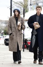 KAIA GERBER and Austin Butler Out on Valentine