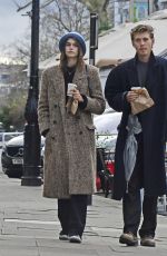 KAIA GERBER and Austin Butler Out on Valentine