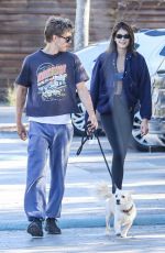 KAIA GERBER and Austin Butler Out with Their Dog in Los Angeles 02/06/2022