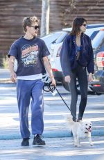 KAIA GERBER and Austin Butler Out with Their Dog in Los Angeles 02/06/2022