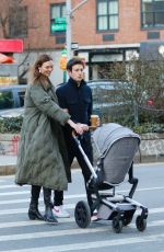Karlie KARLIE KLOSS and Joshua Kushner Out with Their Baby in New York 02/15/2022
