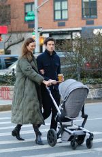 Karlie KARLIE KLOSS and Joshua Kushner Out with Their Baby in New York 02/15/2022