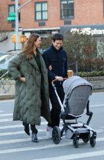 Karlie KARLIE KLOSS and Joshua Kushner Out with Their Baby in New York 02/15/2022