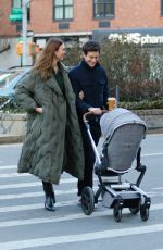 Karlie KARLIE KLOSS and Joshua Kushner Out with Their Baby in New York 02/15/2022