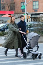 Karlie KARLIE KLOSS and Joshua Kushner Out with Their Baby in New York 02/15/2022