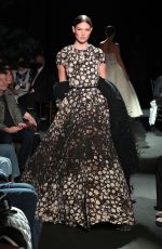 KARLIE KLOSS at Brandon Maxwell Runway Show at New York Fashion Week 02/12/2022