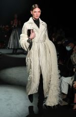 KARLIE KLOSS at Brandon Maxwell Runway Show at New York Fashion Week 02/12/2022