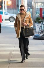 KARLIE KLOSS Out and About in New York 02/14/2022