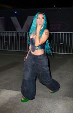 KAROL GLeaves Super Bowl LVI at SoFi Stadium in Inglewood 02/13/2022