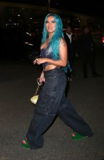 KAROL GLeaves Super Bowl LVI at SoFi Stadium in Inglewood 02/13/2022