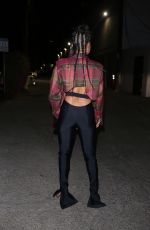KARRUECHE TRAN Leaves a Party in West Hollywood 02/08/2022