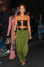 KARRUECHE TRAN Leaves The Highlight Room in Los Angeles 02/09/2022