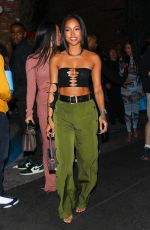 KARRUECHE TRAN Leaves The Highlight Room in Los Angeles 02/09/2022