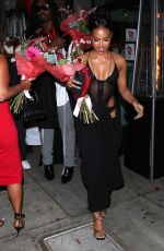 KARRUECHE TRAN Out on Valentine