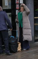 KATE GARRAWAY Arrives at Global Radio Studios in London 02/04/2022