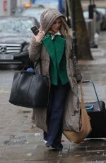KATE GARRAWAY Arrives at Global Radio Studios in London 02/04/2022